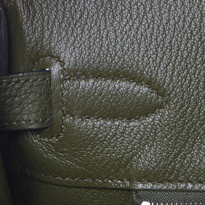 Hermes Togo Birkin 30 Vert Olive 12 of 31