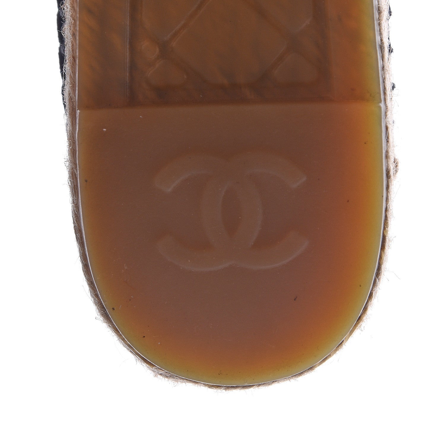 Chanel Lambskin Quilted CC Espadrilles 40 Black 8 of 11