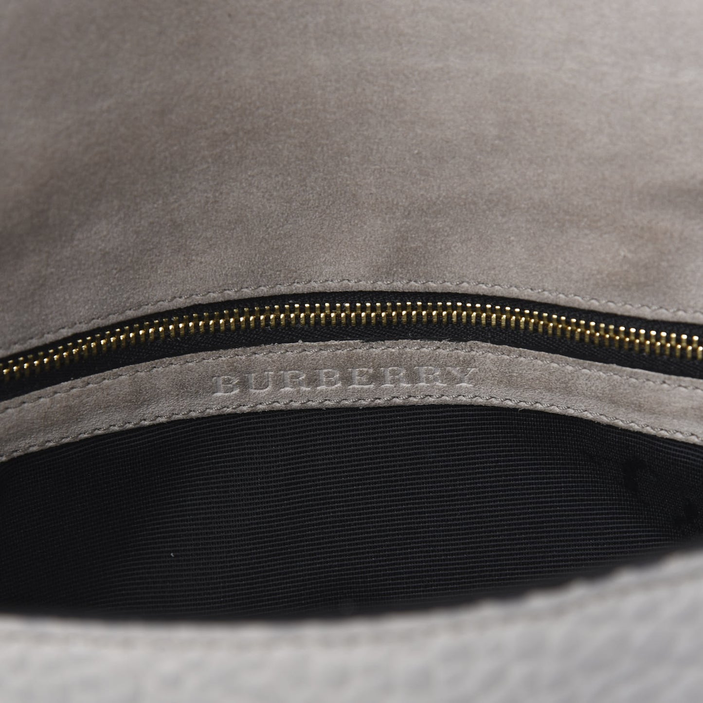 Signature Grain Medium Mildenhall Crossbody Bag Stone White
