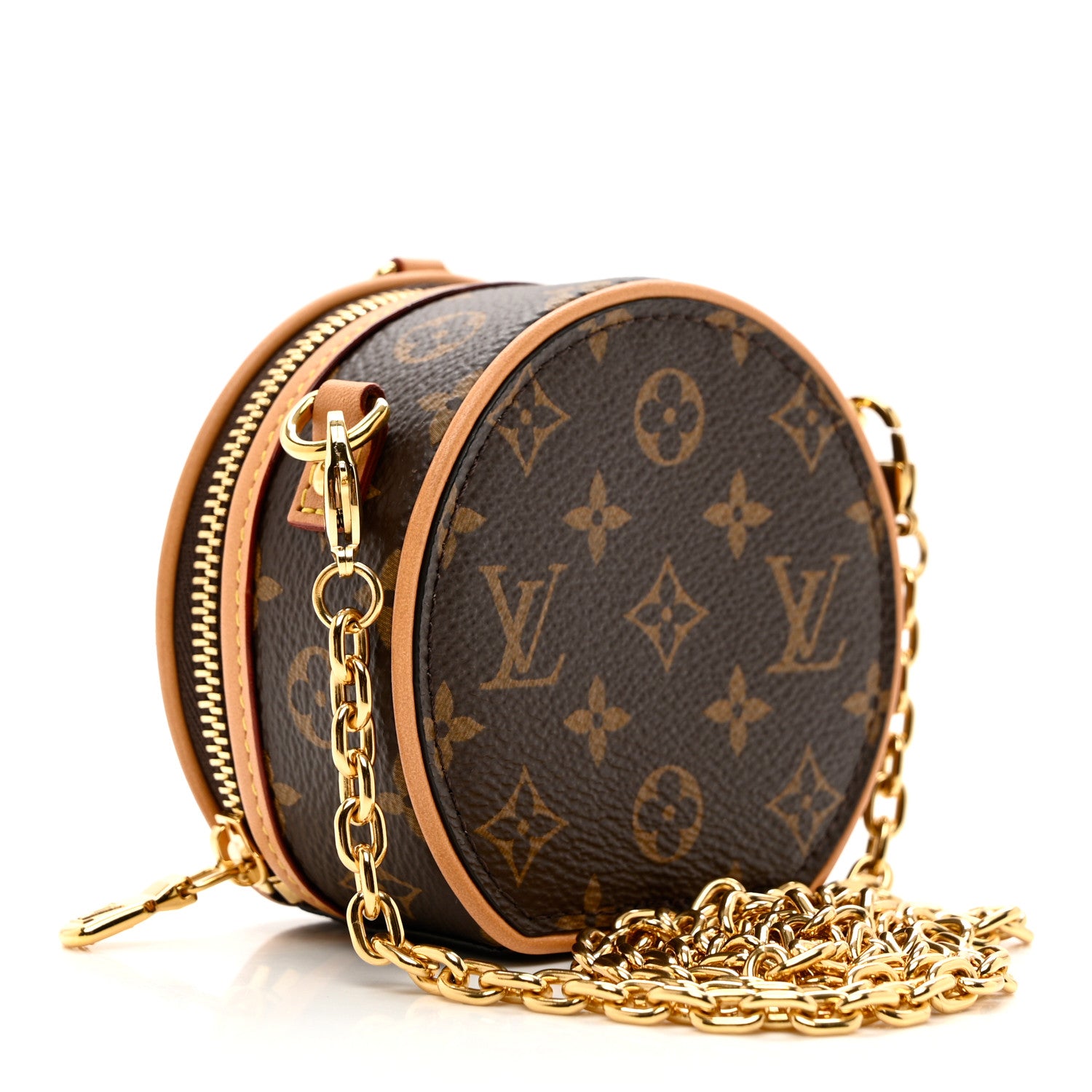 Louis Vuitton Monogram Boite Chapeau Necklace 3 of 6