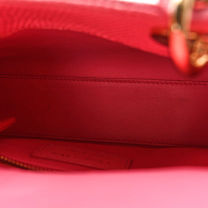 Christian Dior Lizard Mini Lady Dior Pink 5 of 9