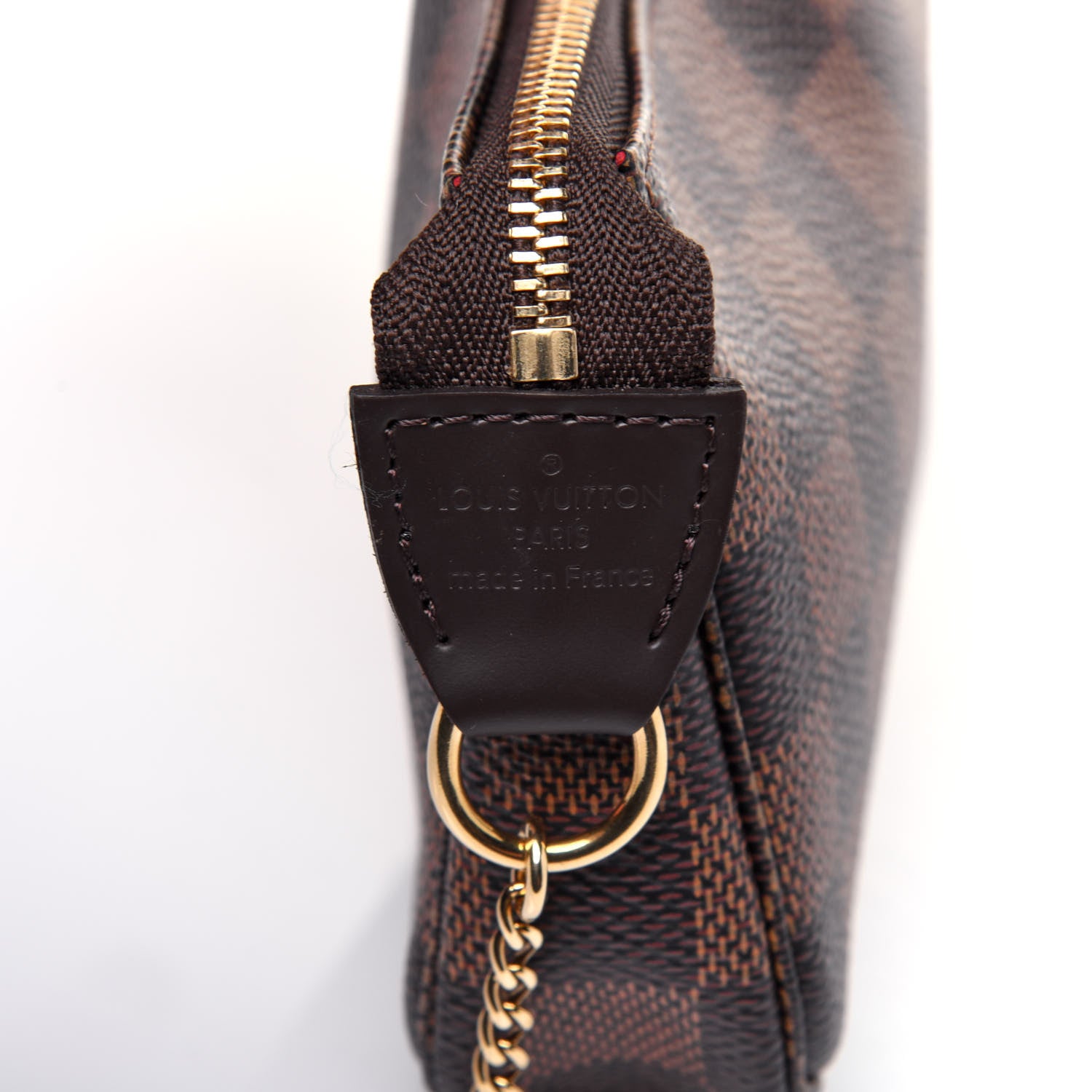 Louis Vuitton Damier Ebene Mini Pochette Accessories 6 of 11