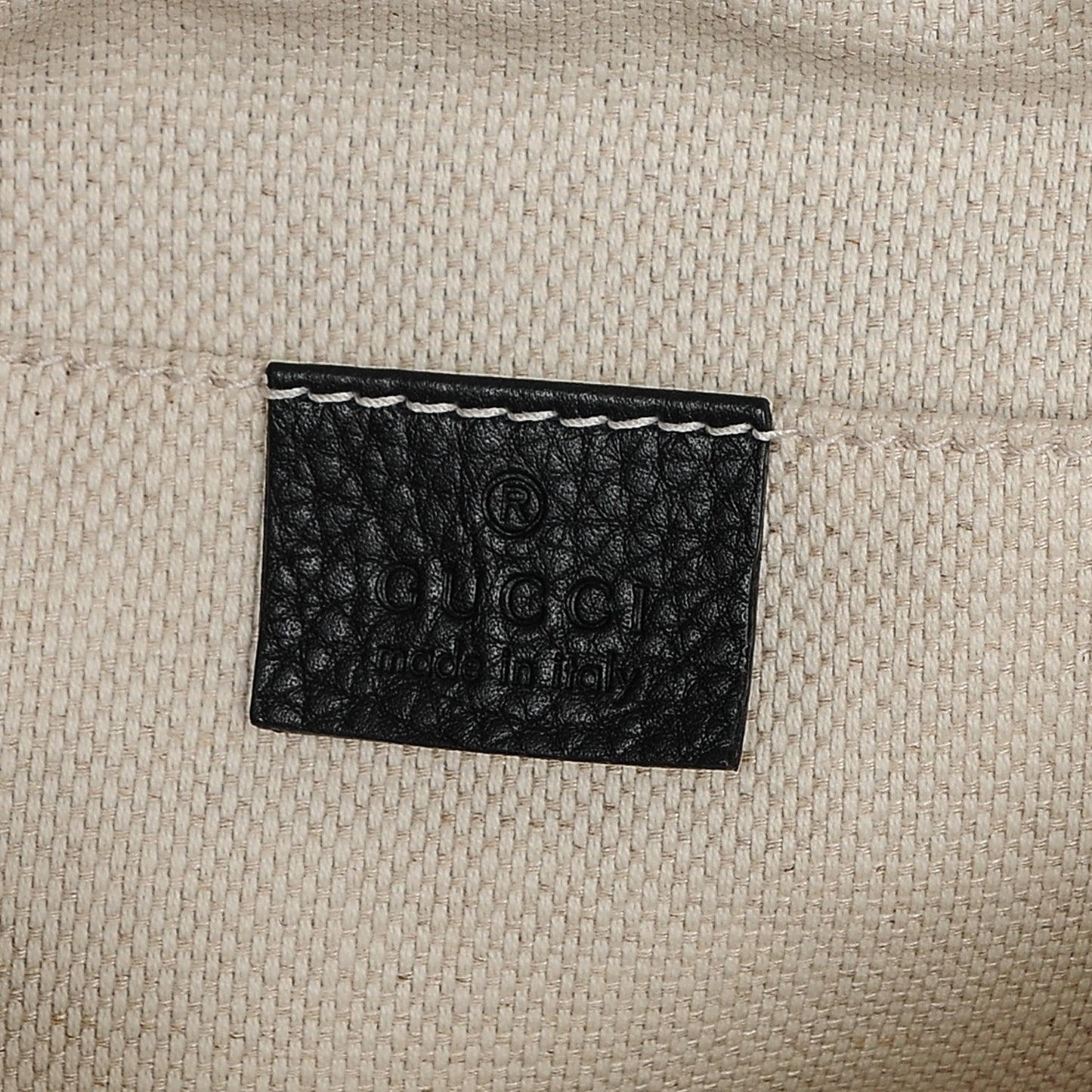 Pebbled Calfskin Small Soho Disco Bag Black