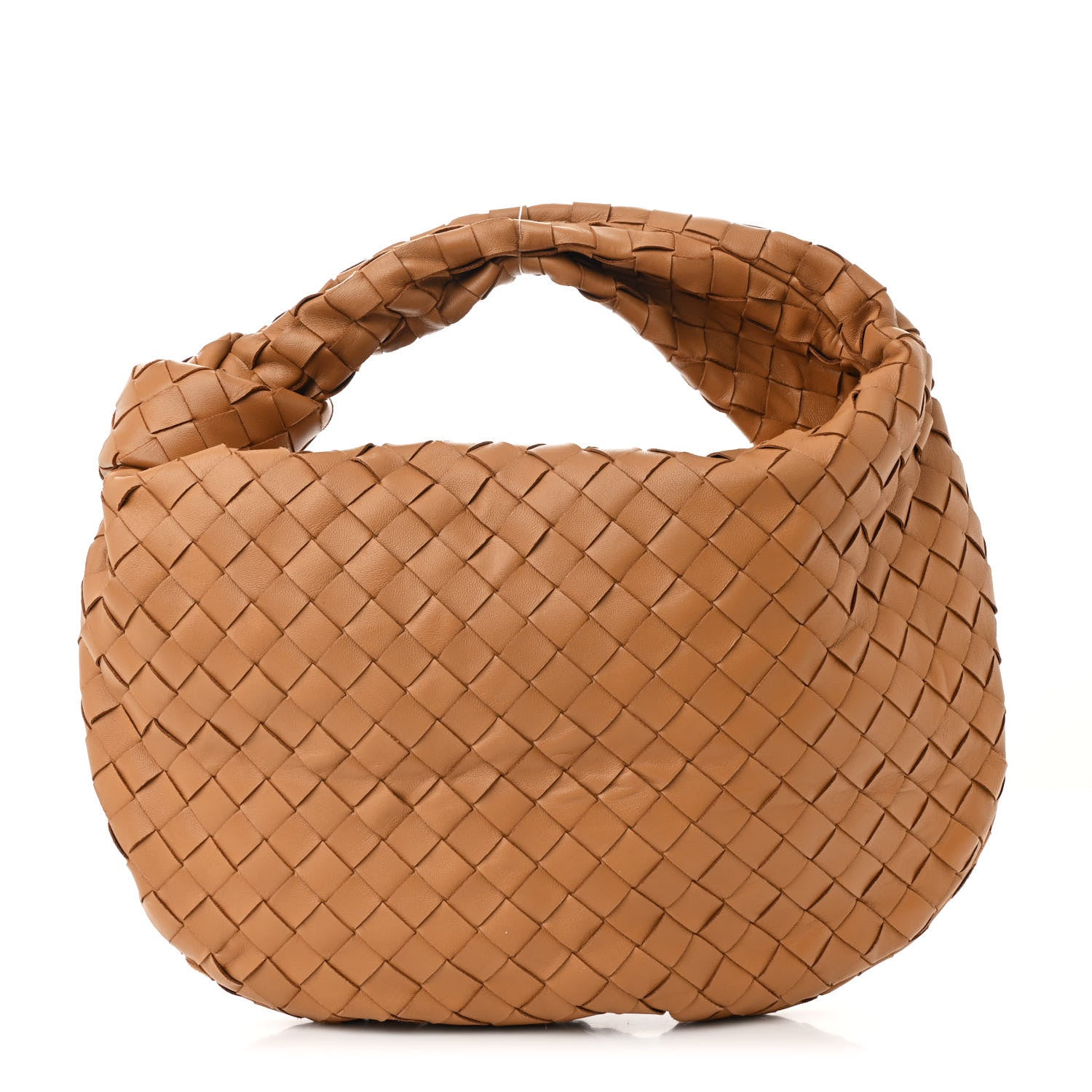 Bottega Veneta Nappa Intrecciato Teen Jodie Caramel 1 of 10