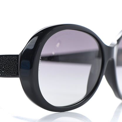 Chanel Acetate CC Sunglasses 5165-B Black 7 of 8