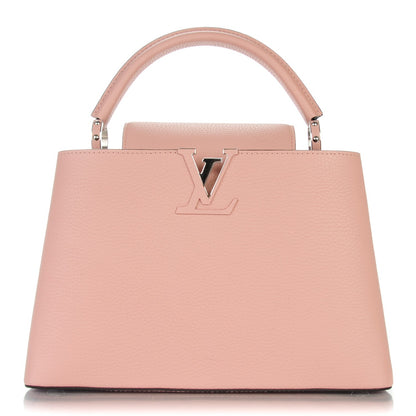 Louis Vuitton Taurillon Capucines PM Magnolia 1 of 7
