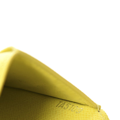 Louis Vuitton Damier Graphite Logo Pocket Organizer Yellow 9 of 13