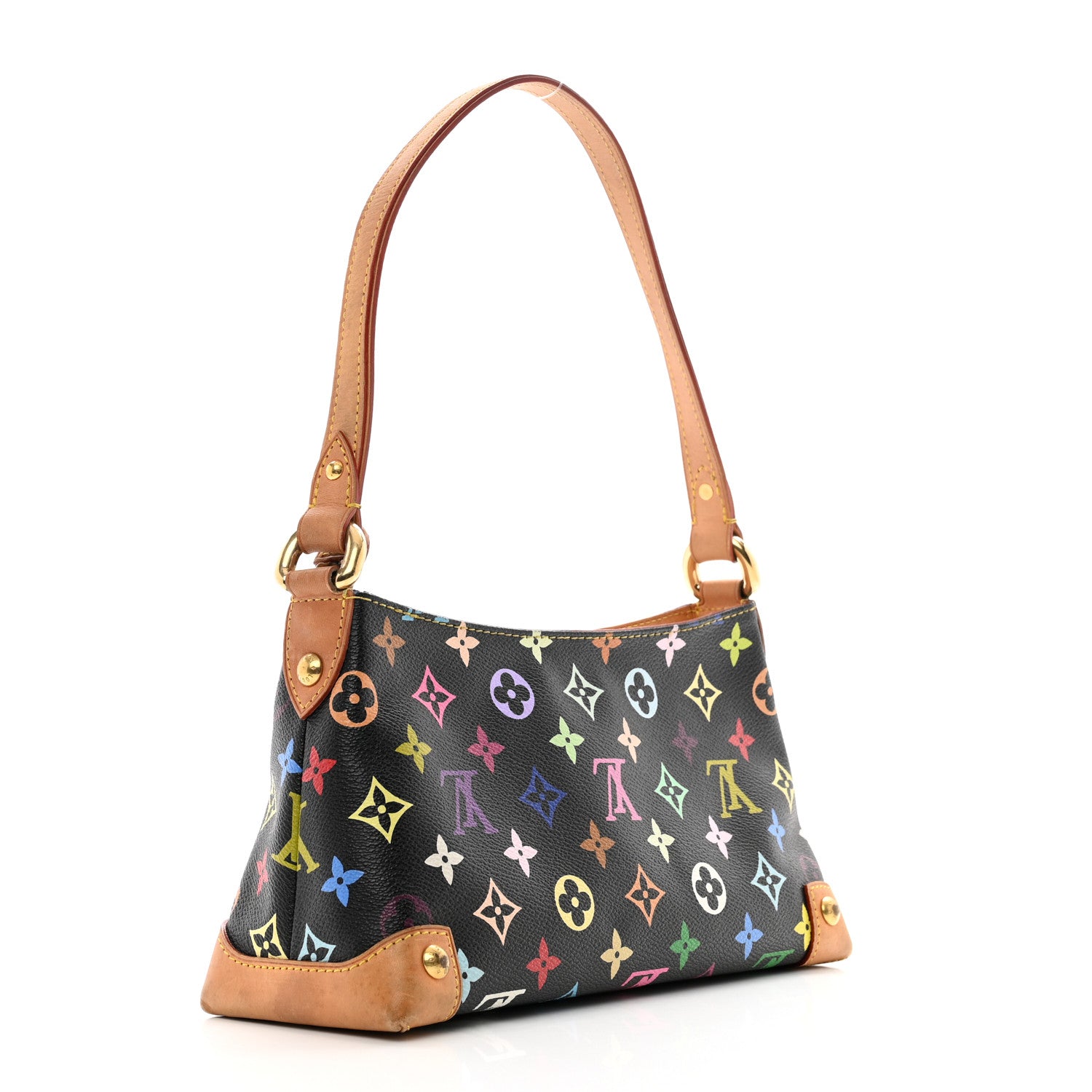 Louis Vuitton Monogram Multicolor Eliza Black 3 of 13