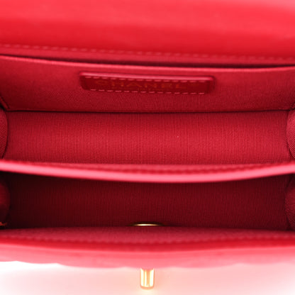 Chanel Calfskin Quilted Everyday Chic Single Flap Red 5 of 11