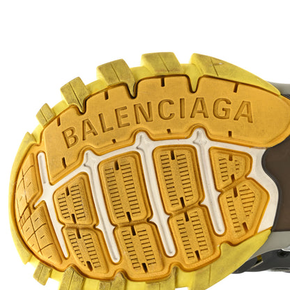 Balenciaga Mesh Nylon Womens Track Sneakers 39 Jaune Black White 6 of 10