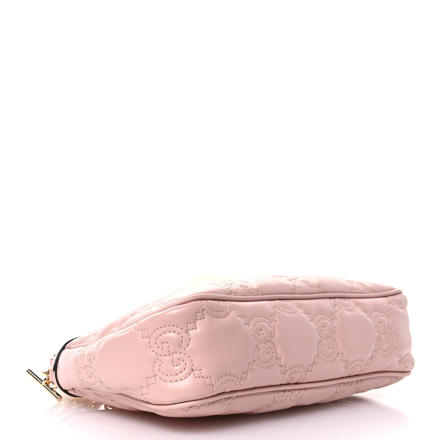 Calfskin GG Matelasse Chain Handbag Perfect Pink Natural