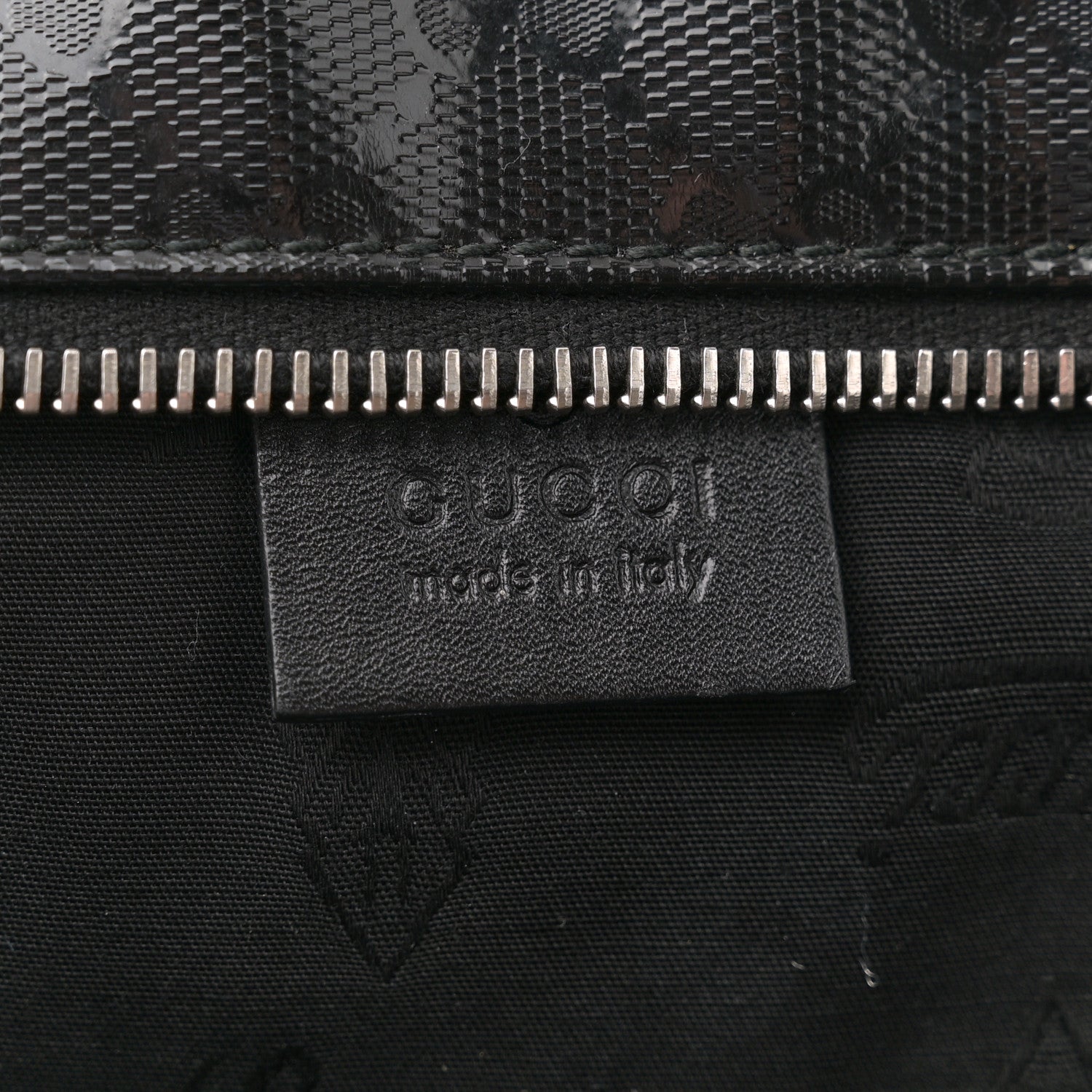 Gucci Imprime Monogram Web 500 Tote Black 7 of 14