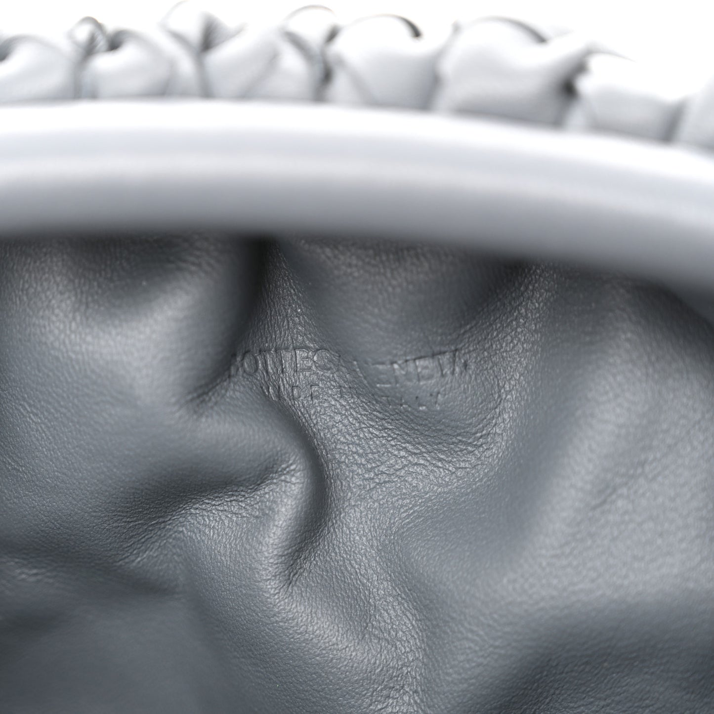 Nappa Intrecciato The Mini Pouch Thunder