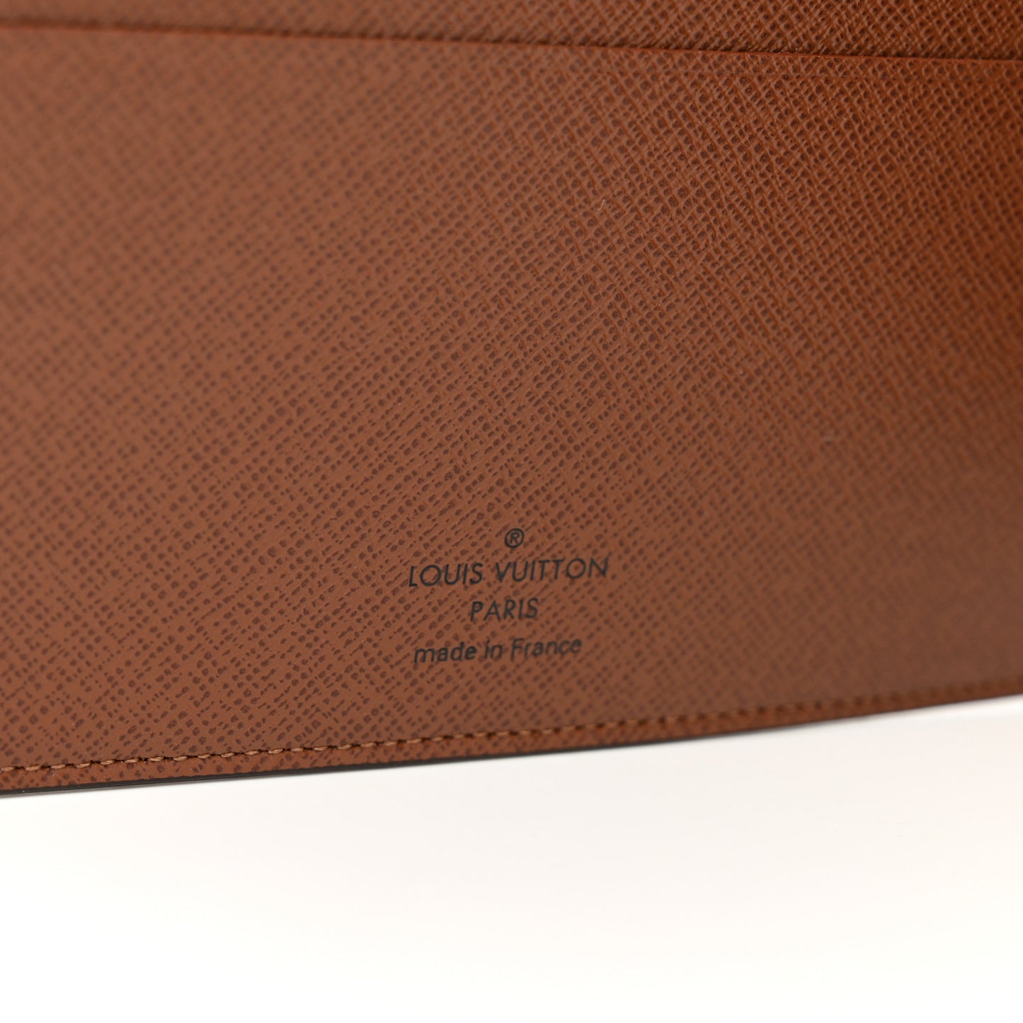 Monogram Desk Agenda Cover