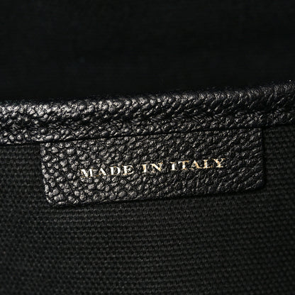 Burberry Soft Grain Calfskin House Check Small Helmsley Crossbody Black 12 of 19