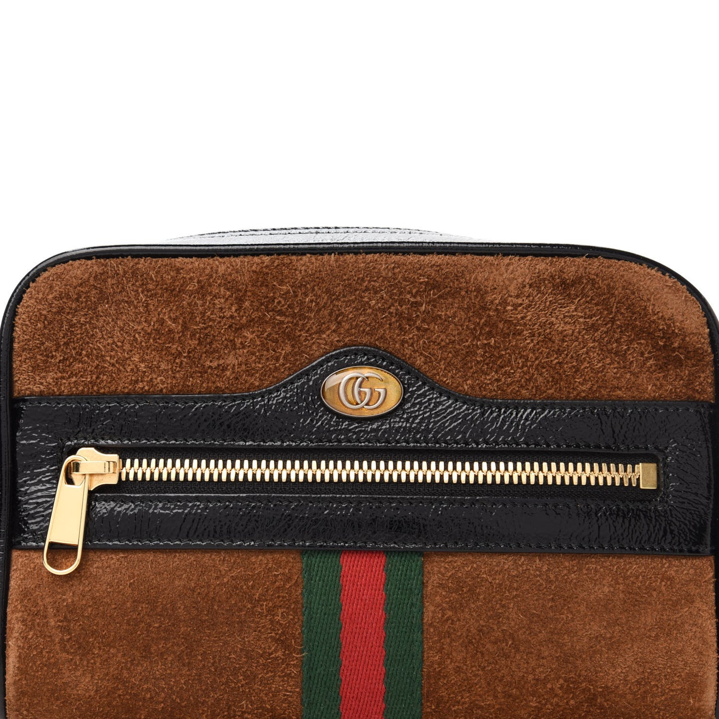 Suede Small Ophidia Belt Bag 95 38 Brown