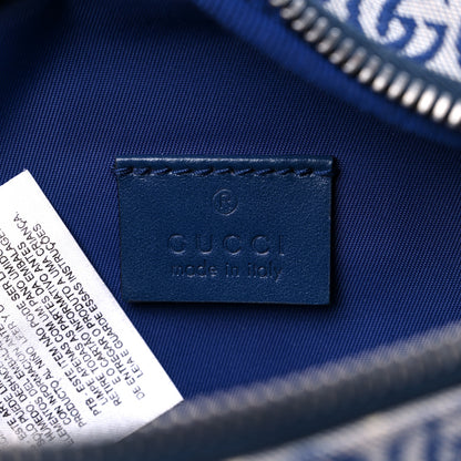 Gucci Canvas Big GG Dots Star Patch Childrens Belt Bag Blue 6 of 10
