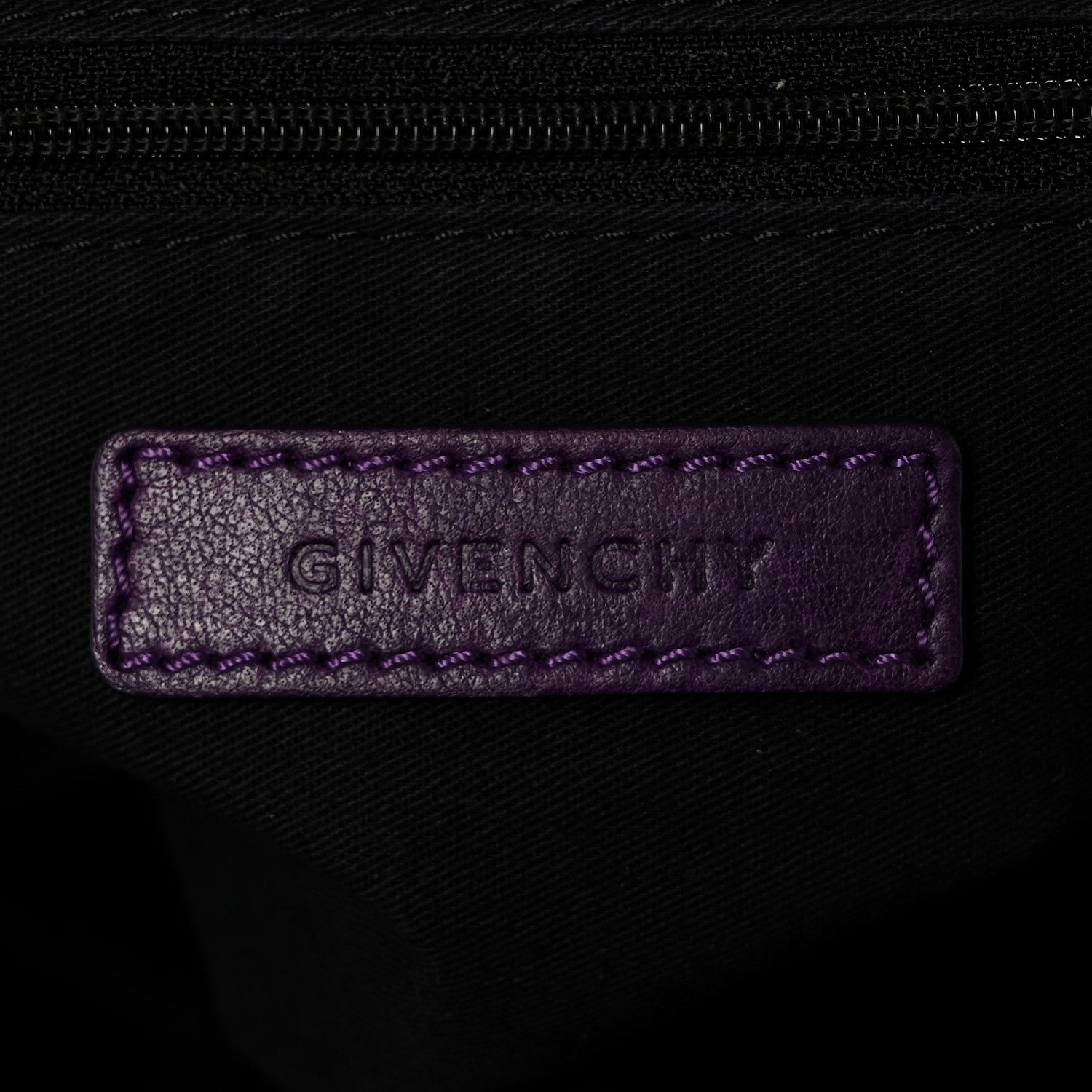 Givenchy Sugar Goatskin Small Antigona Dark Purple 5 of 7