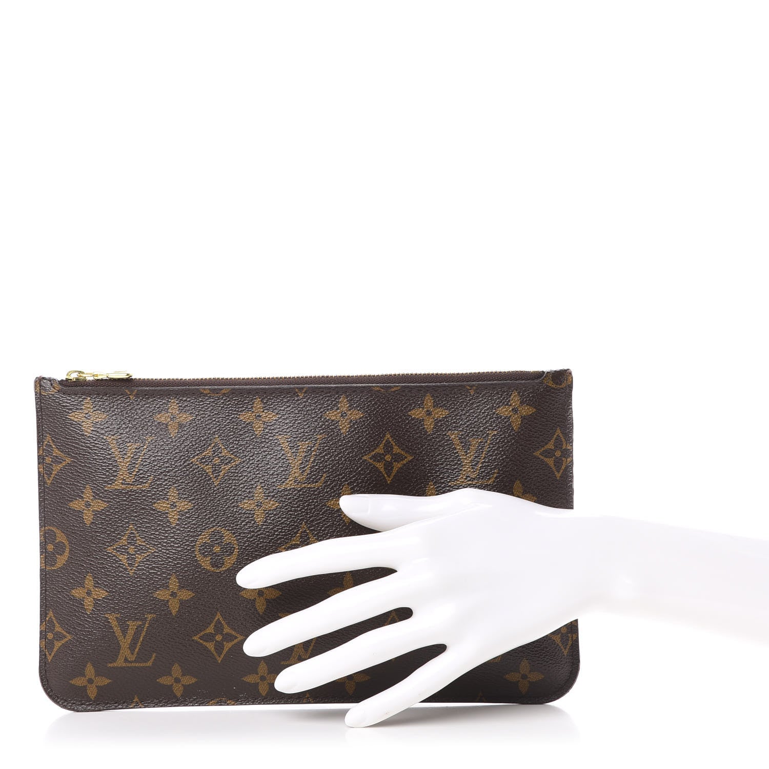 Louis Vuitton Monogram Neverfull MM GM Pochette 2 of 10