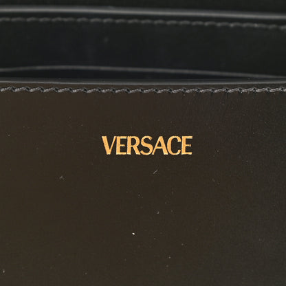 Versace Calfskin Small Greca Goddess Shoulder Bag Black 6 of 12