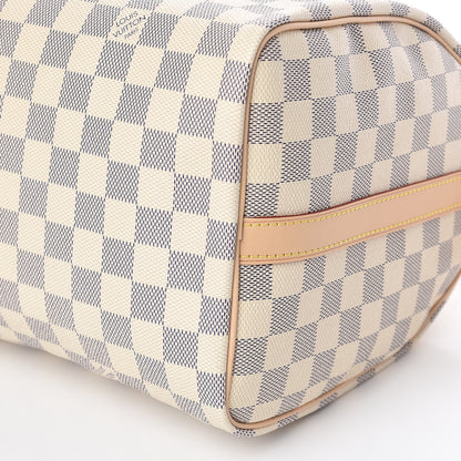 Louis Vuitton Damier Azur Speedy Bandouliere 30 10 of 10
