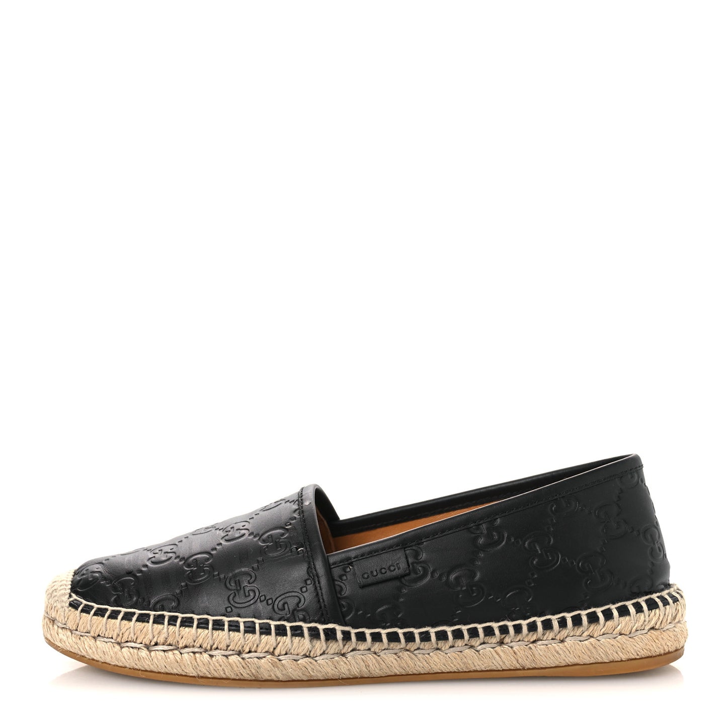 Guccissima Signature Espadrilles 39 Black