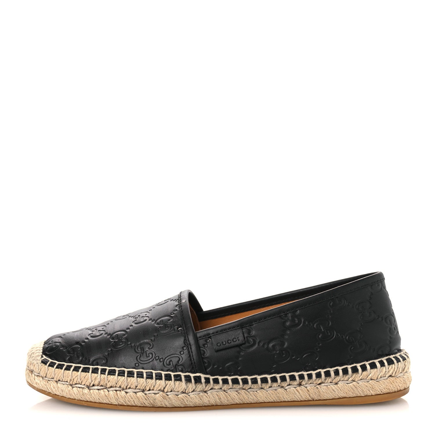 Gucci Guccissima Signature Espadrilles 39 Black 1 of 14