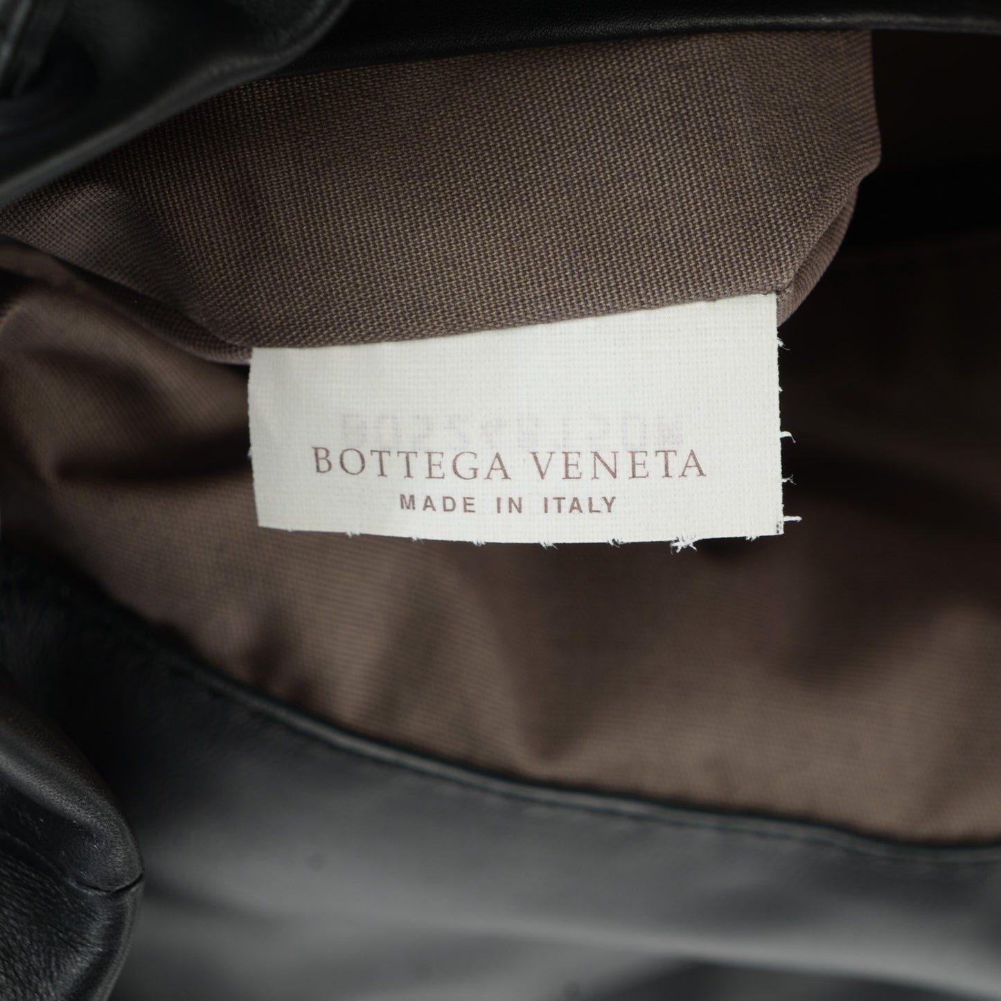 Light Calf Intrecciato Backpack Nero