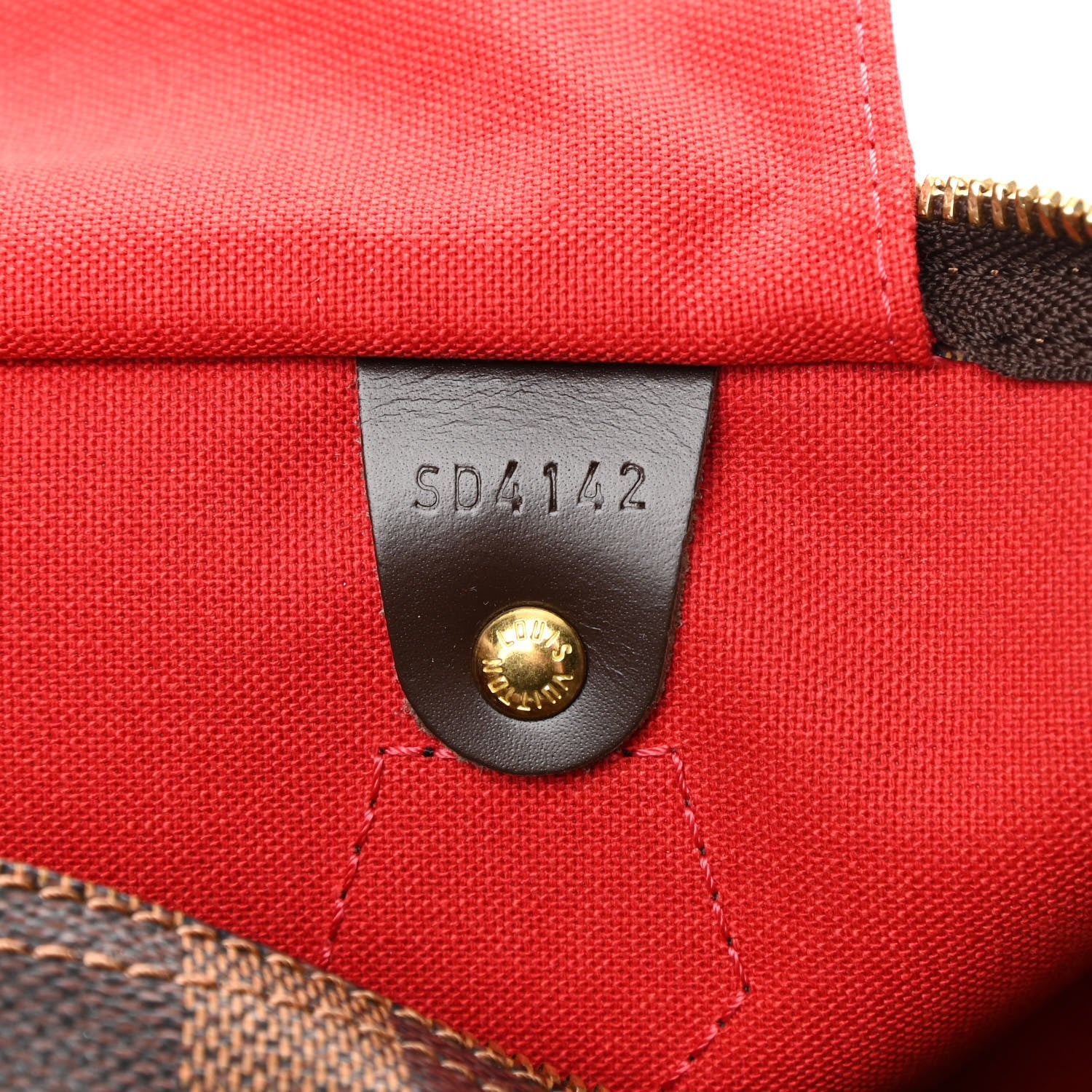 Louis Vuitton Damier Ebene Speedy 30 7 of 13