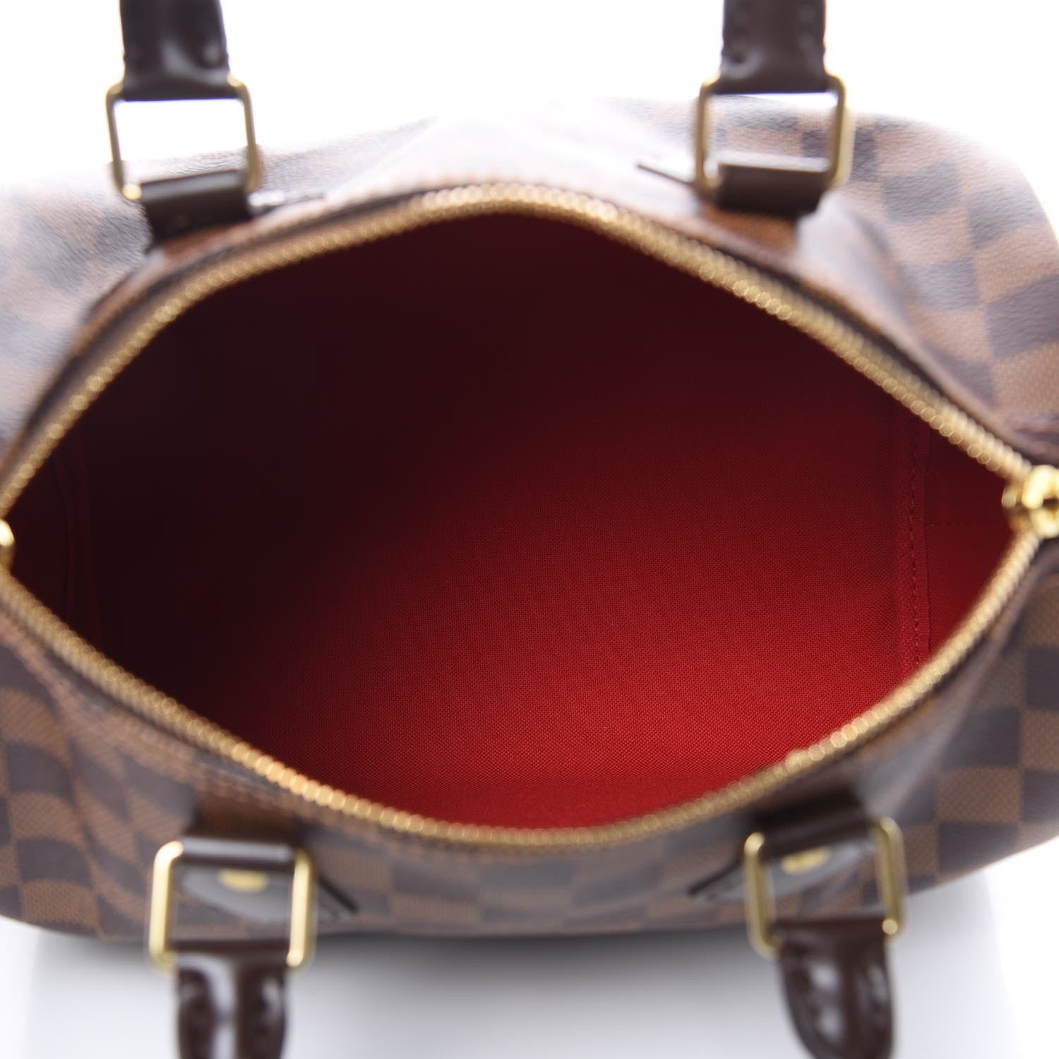 Louis Vuitton Damier Ebene Speedy Bandouliere 25 5 of 9