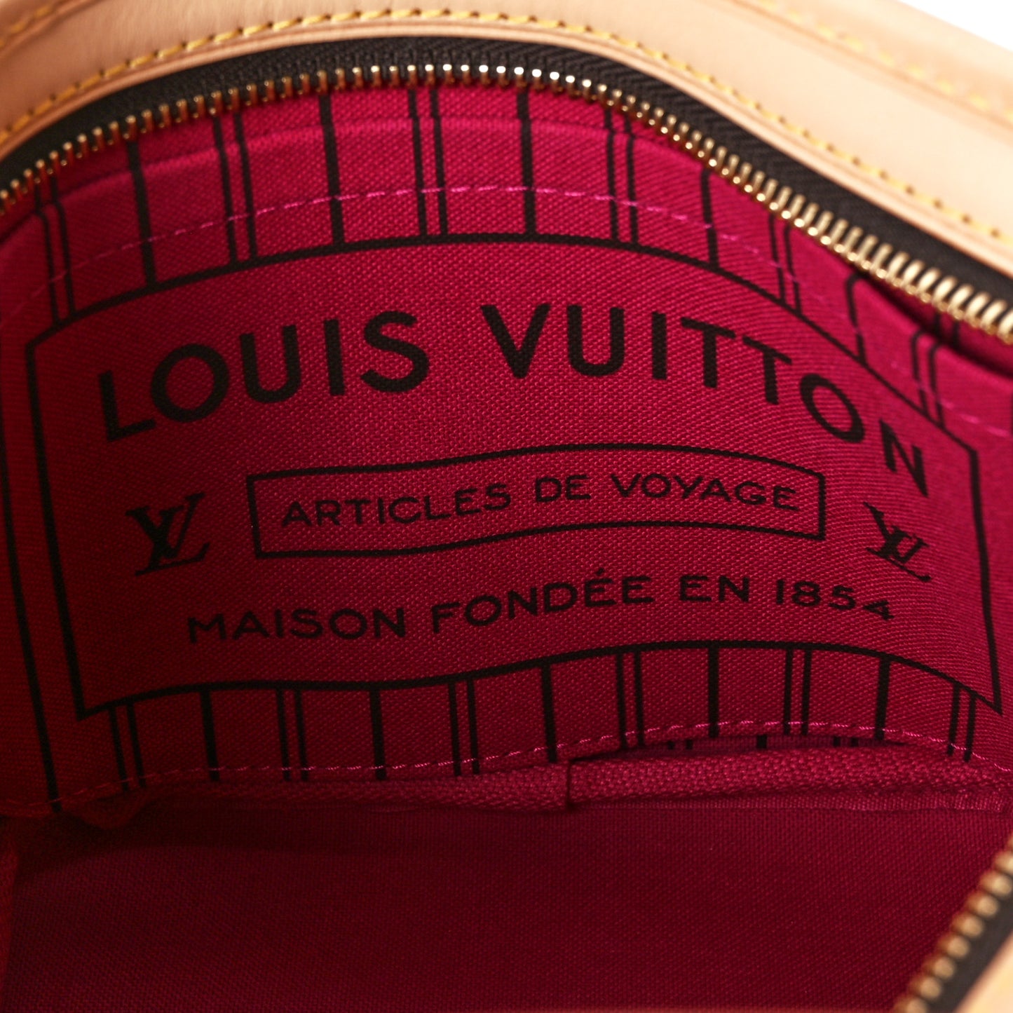 Monogram Neverfull BB Pink Peony