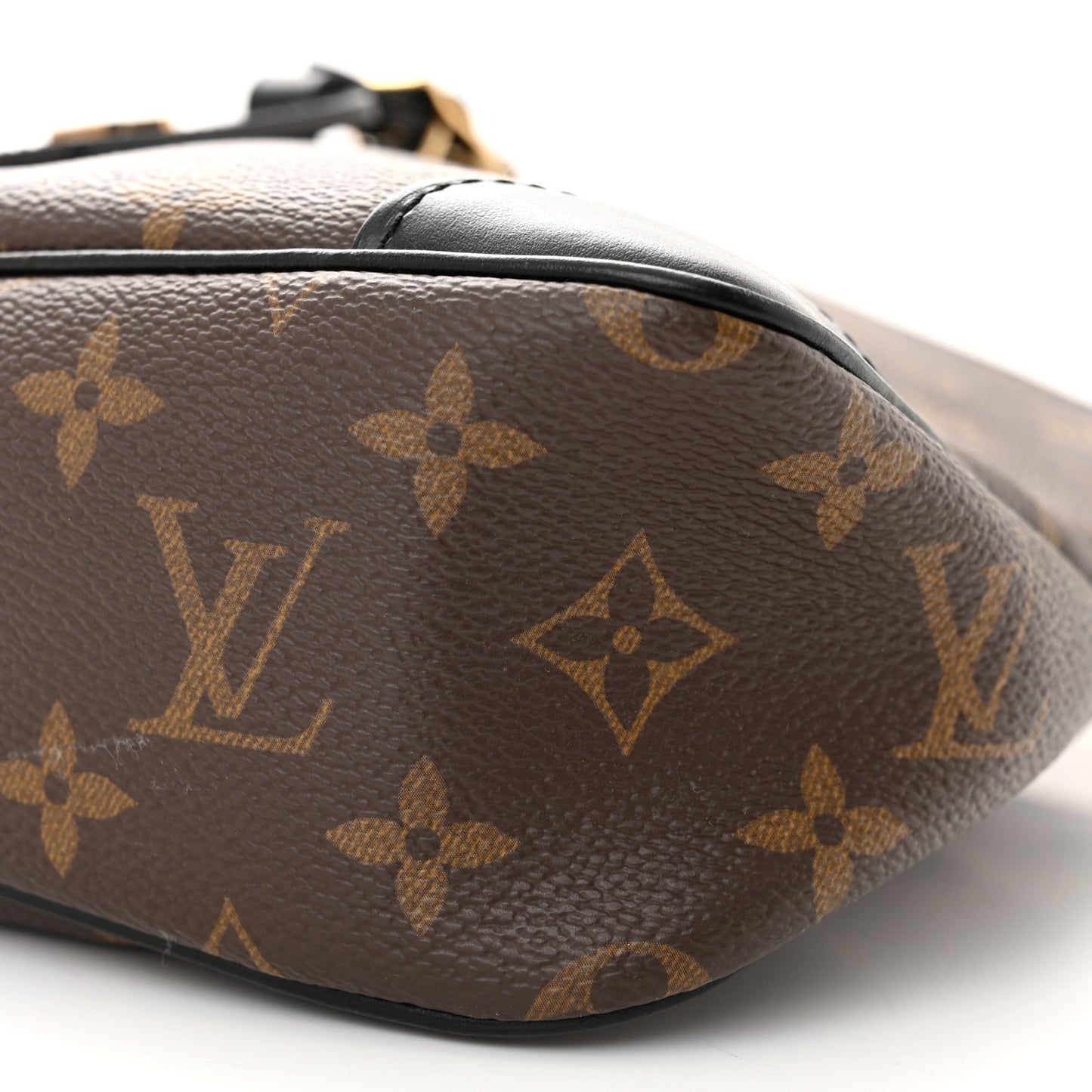 LOUIS VUITTON Monogram Odeon PM Black