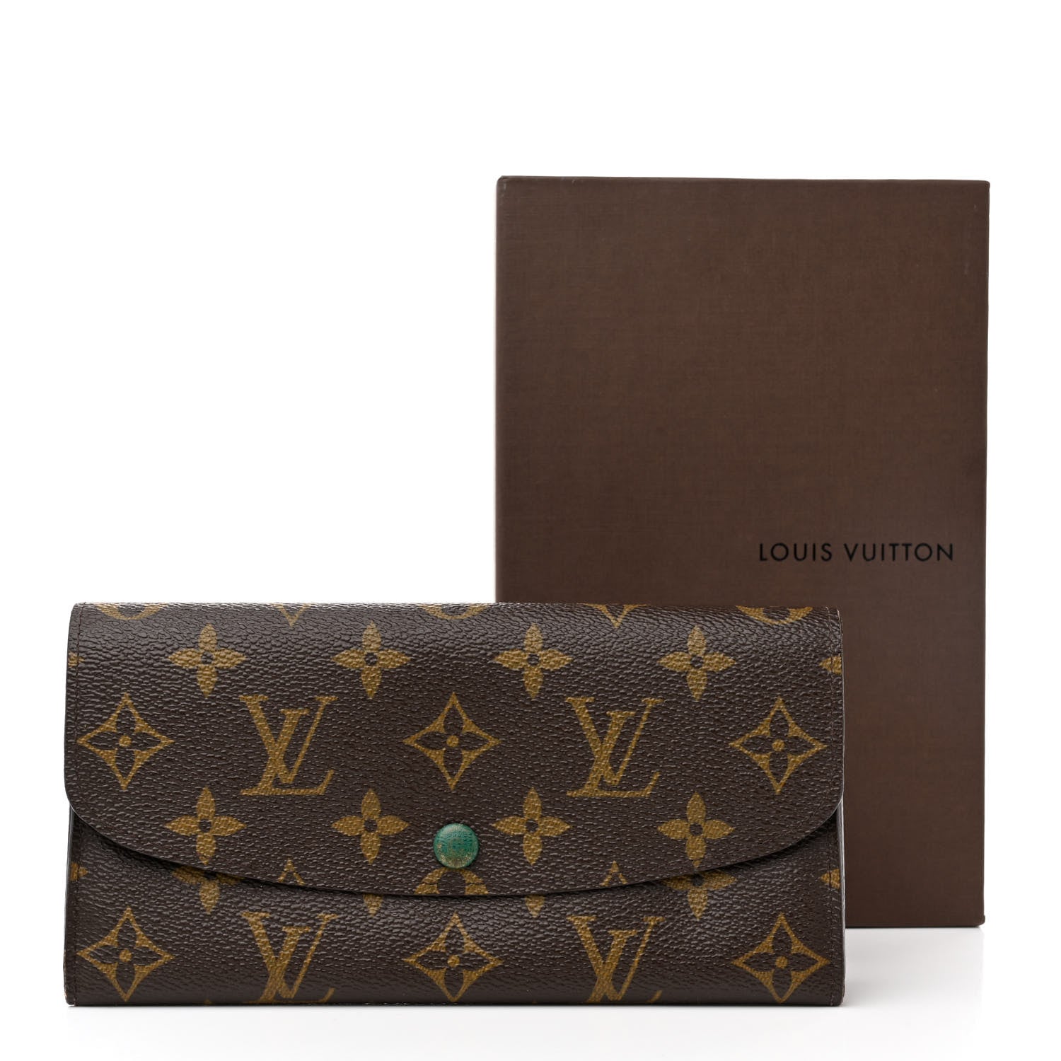 Louis Vuitton Monogram Emilie Wallet Vert 14 of 14