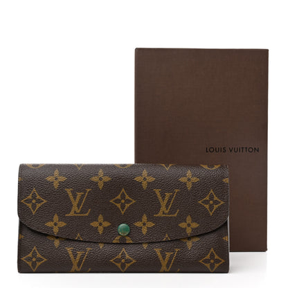 Louis Vuitton Monogram Emilie Wallet Vert 14 of 14