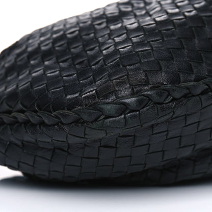Bottega Veneta Nappa Intrecciato Pleated Large Veneta Hobo Black 7 of 9