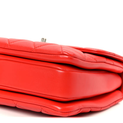 Chanel Lambskin Quilted Small Trendy CC Flap Dual Handle Bag Red 12 of 12