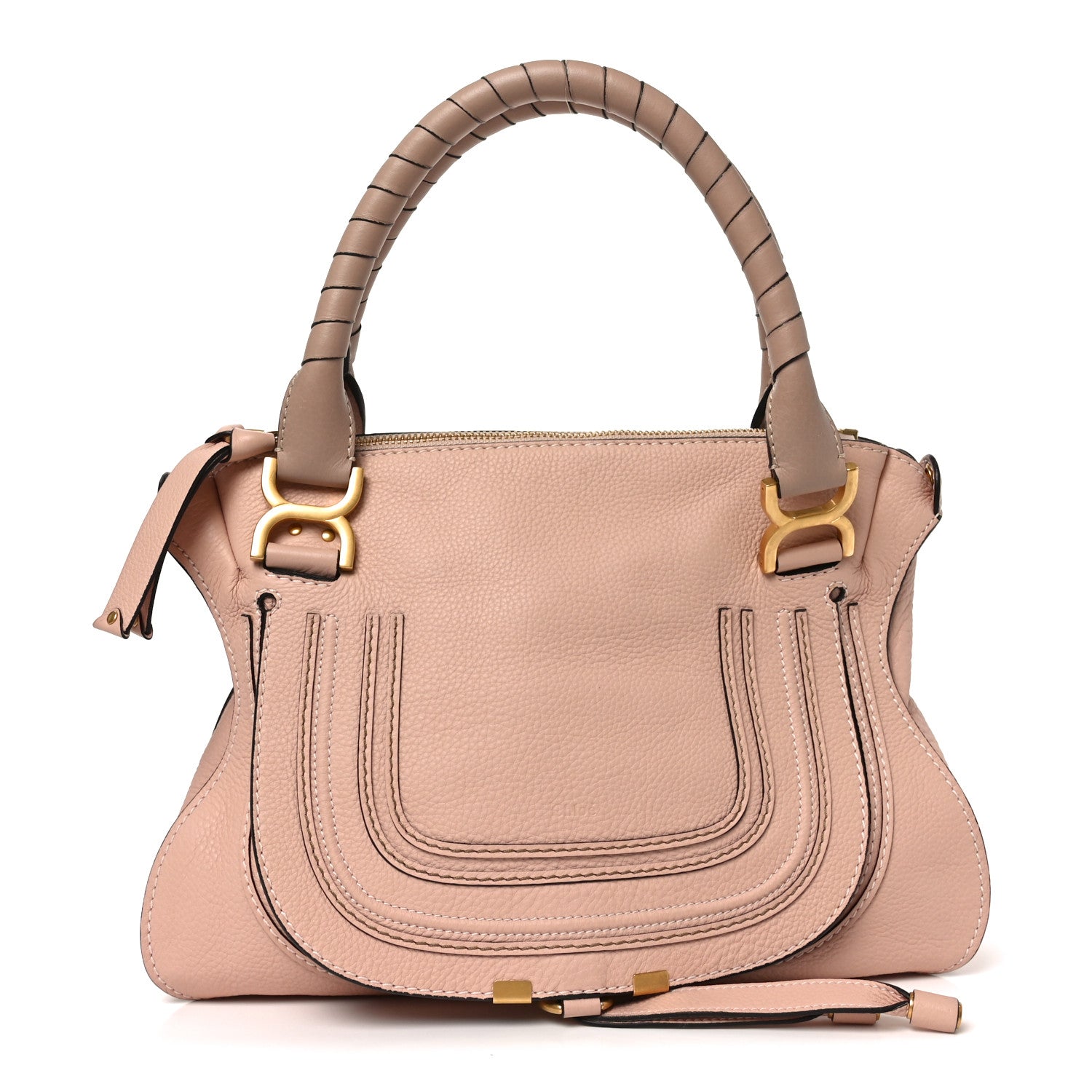 Chloe Calfskin Medium Marcie Satchel Blush Nude 1 of 9