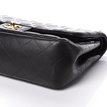 Chanel Lambskin Quilted Jumbo Double Flap Black 7 of 14