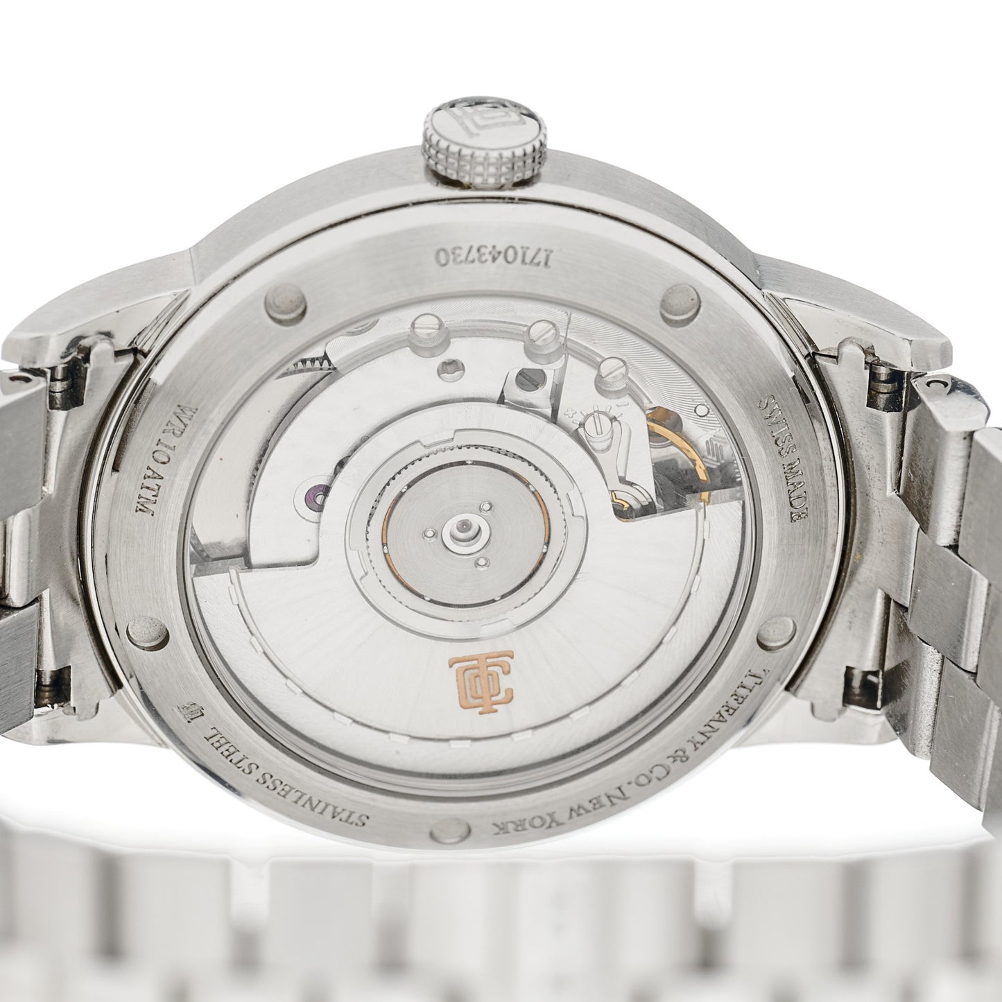 Stainless Steel 34mm CT60 3-Hand Automatic Watch
