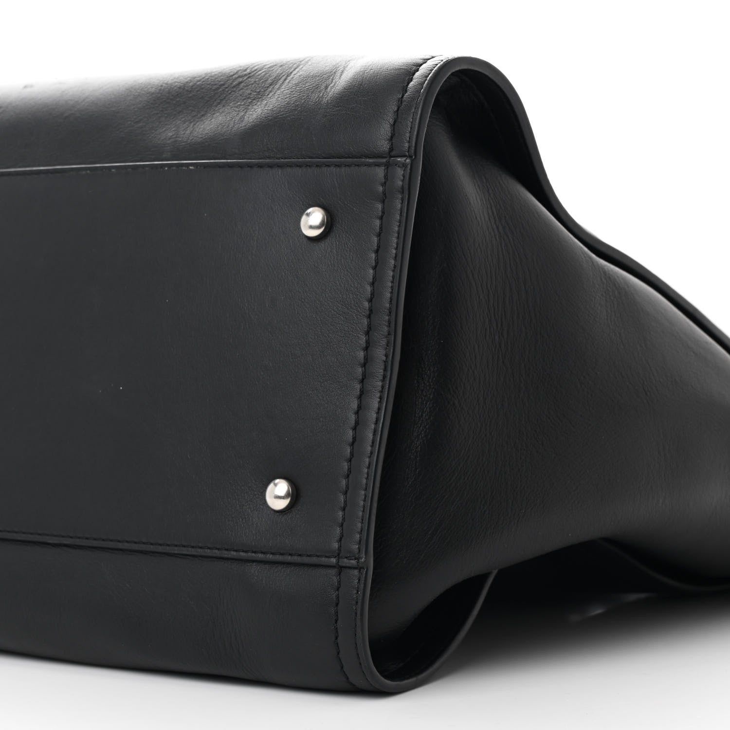 Chanel Calfskin Medium Deauville Tote Black 12 of 13