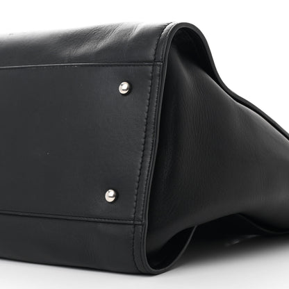 Chanel Calfskin Medium Deauville Tote Black 12 of 13