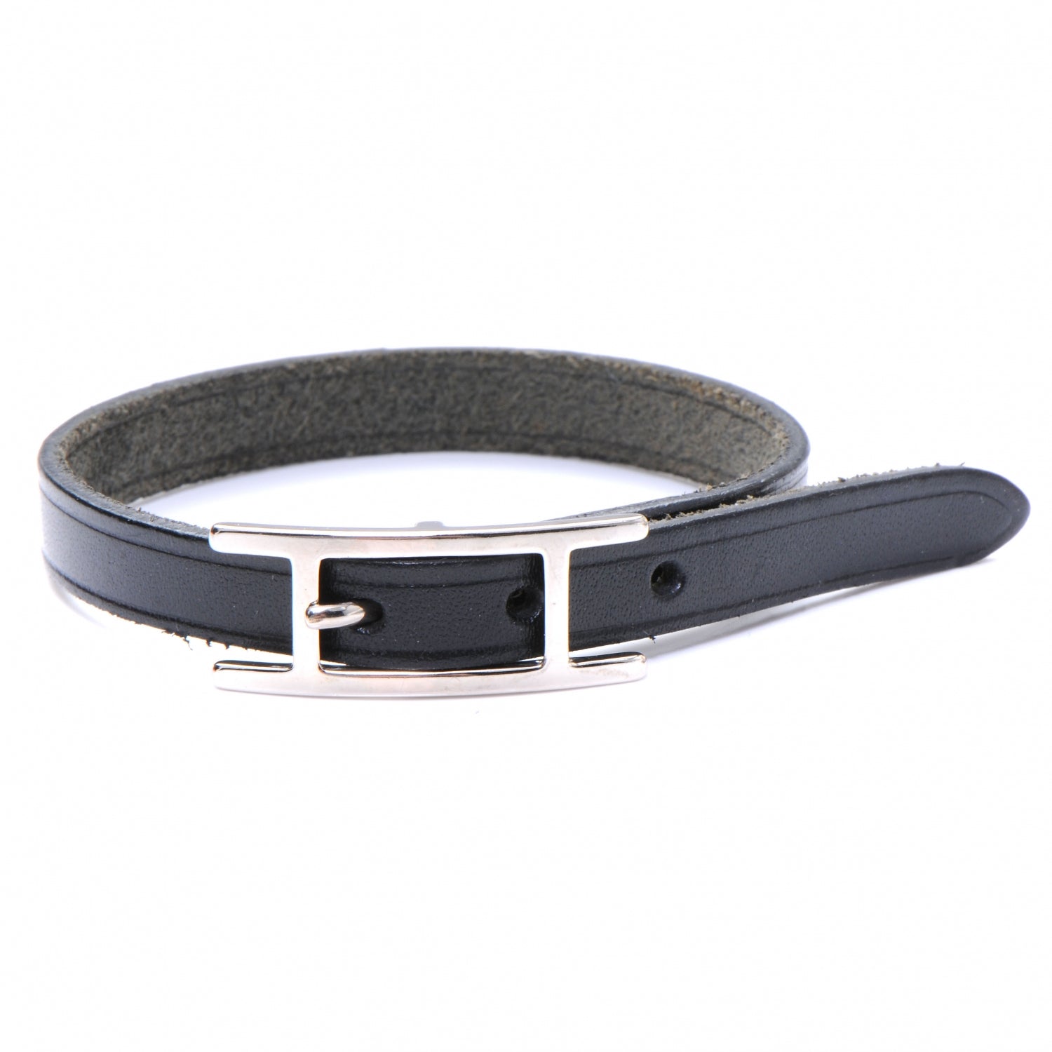 Hermes Chamonix Hapi Triple Tour Wrap Bracelet Black 4 of 8