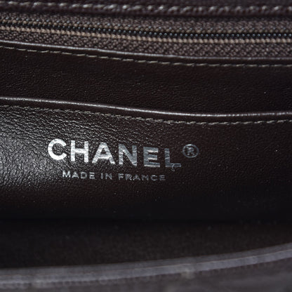 Chanel Caviar Quilted Mini Rectangular Flap Dark Brown 6 of 8