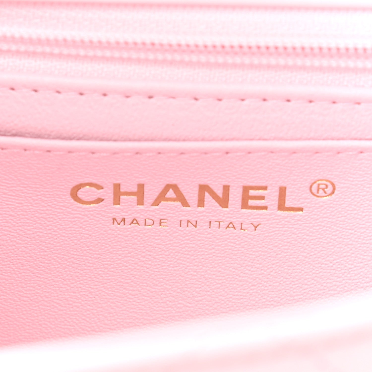 Chanel Lambskin Quilted Mini Top Handle Rectangular Flap Light Pink 6 of 9