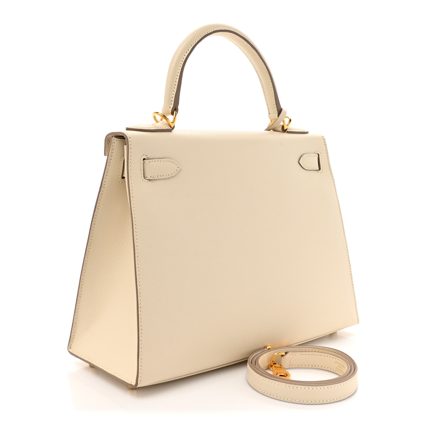 Hermes Epsom Kelly Sellier 28 Craie 3 of 12