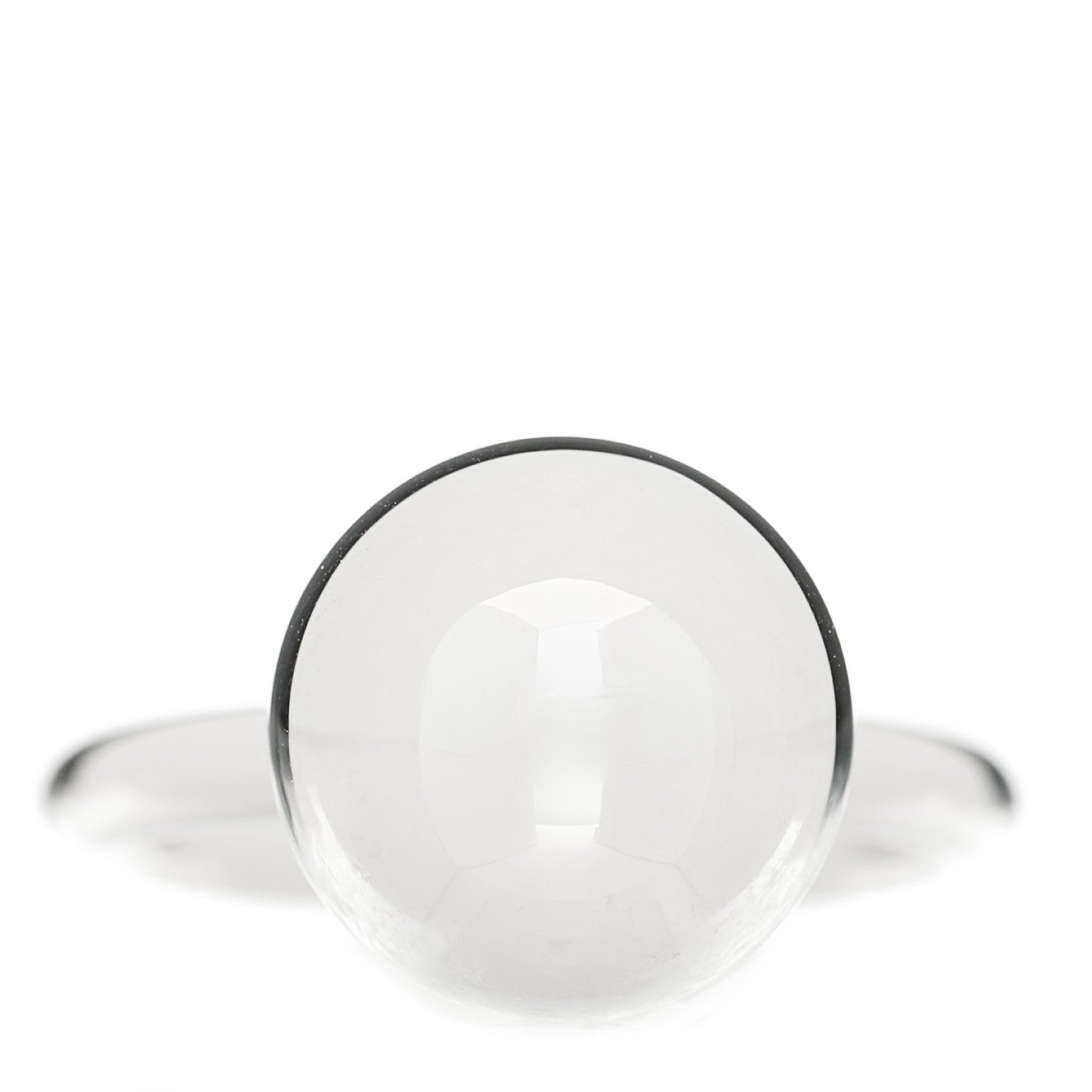 Tiffany Sterling Silver 12mm HardWear Ball Ring 53 6.5 1 of 8