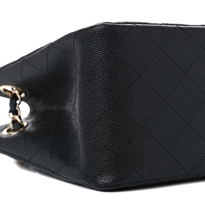 Chanel Caviar Quilted Mini Bucket Bag Black 8 of 10