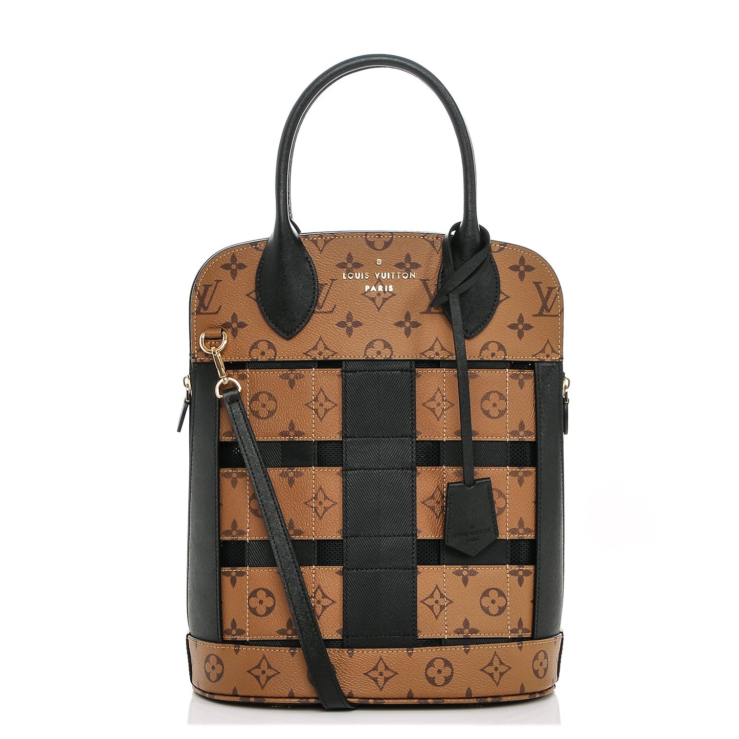 Reverse Monogram Tressage Tote