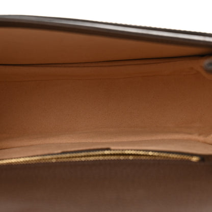 Gucci GG Supreme Monogram Web Small Ophidia Flap Messenger Bag Brown 5 of 10