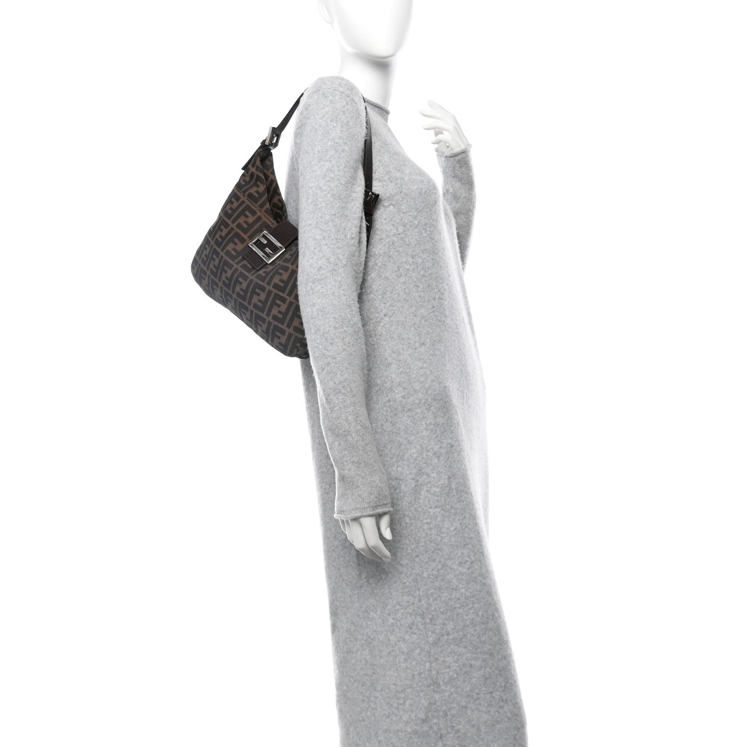 Fendi Zucca Hobo Tobacco 2 of 10
